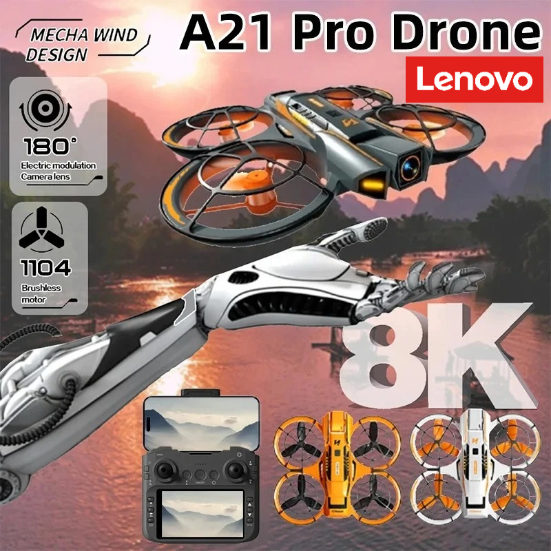 Lenovo  A21 Pro Drone 4K Profe - Drone Camera Night Vision recension och pris