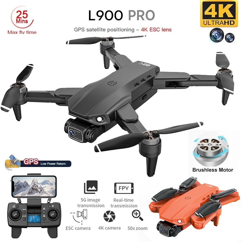 L900 Pro GPS Drone 4K Professi - Drone Camera Professional recension och pris