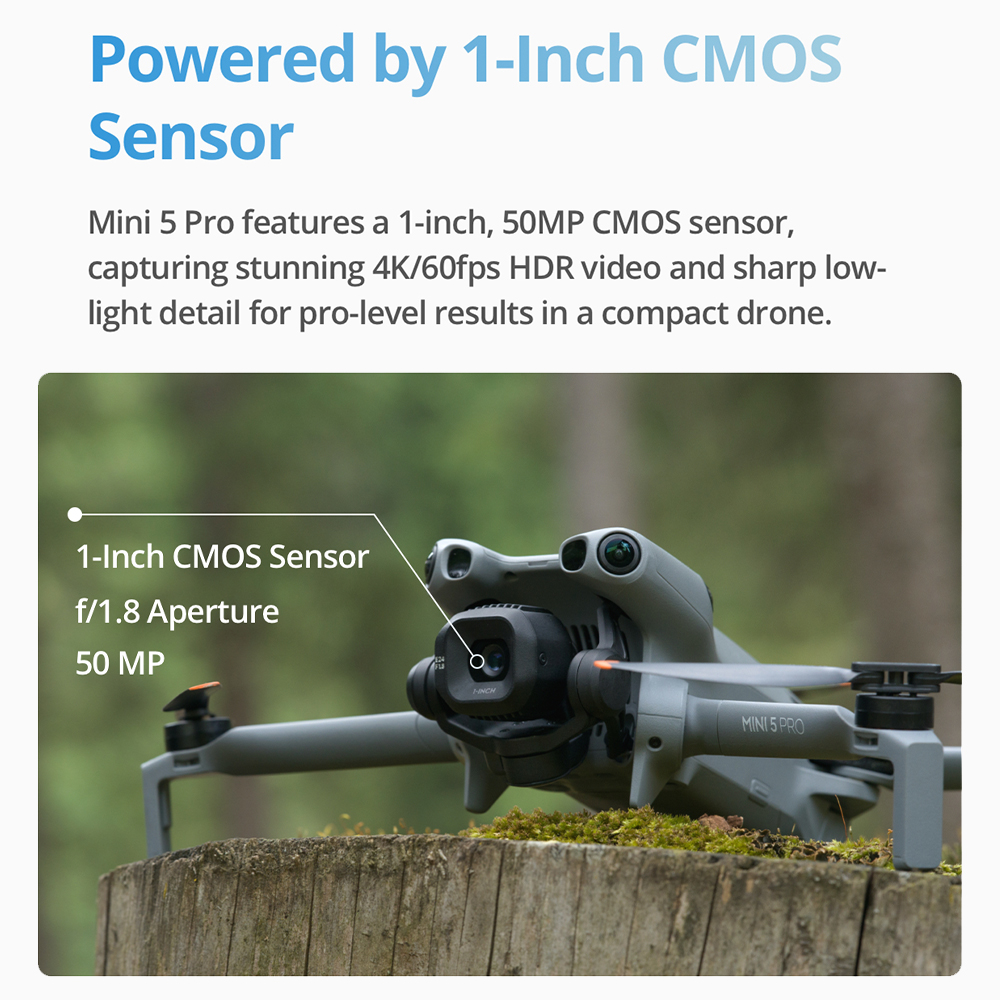 DJI Mini 5 Pro Ultralight Dron - Drone Camera Vlog recension och pris