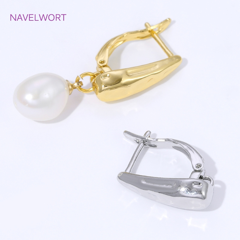 18K Gold Plated Smooth Earring - Drone Camera Stabilized recension och pris