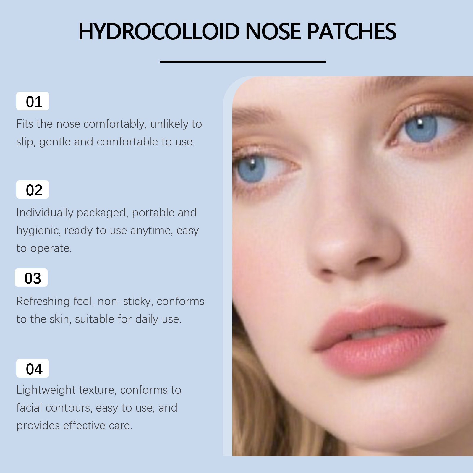 Nicotinamide Nose Patches Clea - Drone Camera Stabilized recension och pris