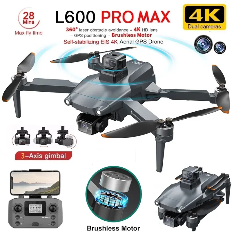 L600 PRO MAX GPS Drone Profess - Drone Camera Professional recension och pris