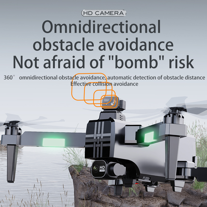 A380 Drone 4K HD Three Axis An - Drone Camera Night Vision recension och pris