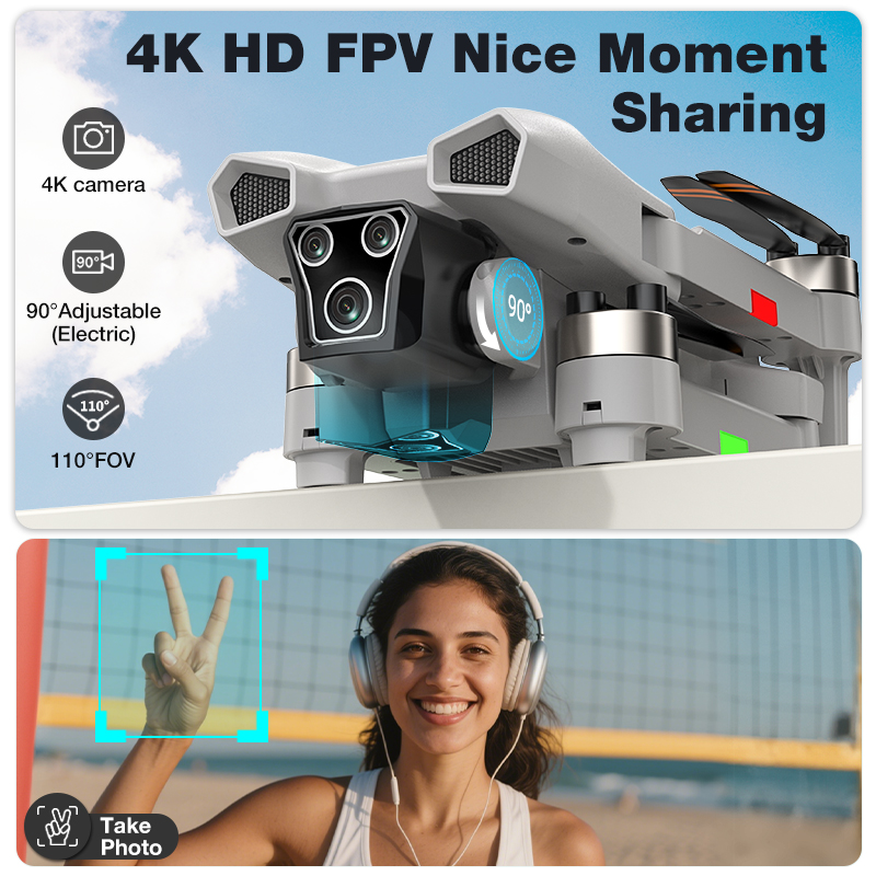 NEW Hot L017 Pro Drone Brushle - Drone Camera Professional recension och pris