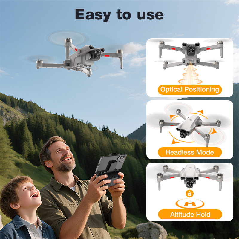 NEW Hot L017 Pro Drone Brushle - Drone Camera Professional recension och pris